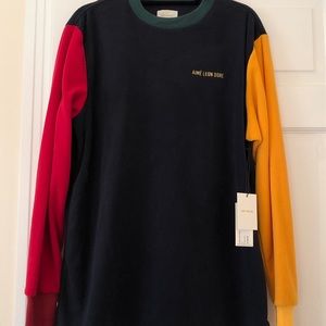 Aime Leon Dore Colorblock Long- Sleeve Tee
